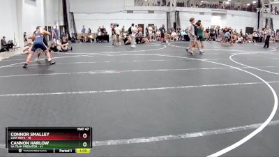 190 lbs Round 2 (8 Team) - Connor Smalley, Lost Boys vs Cannon Harlow, VA Team Predator