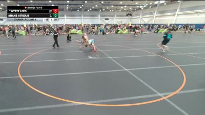 132 lbs Champ. Round 4 - Shane Stream, Unattached vs Wyatt Lees, Unattached