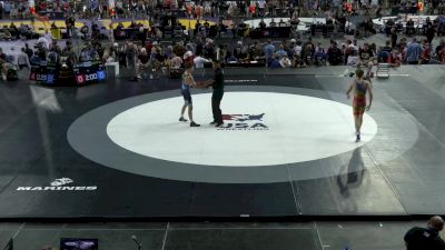 132 lbs Rnd Of 64 - Hayden Hutt, IA vs Lucas Day, IN