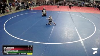 40 lbs Cons. Round 2 - Jacob Marthaler, Perham vs Cal Boehlke, No-Nonsense