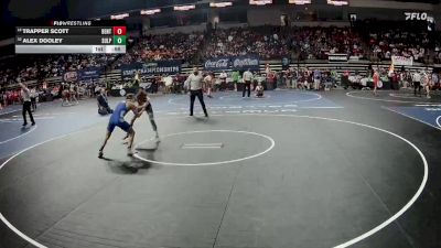 D 1 120 lbs Cons. Round 1 - Alex Dooley, Sulphur vs Trapper Scott, Benton