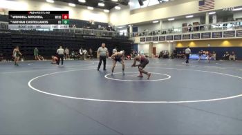 165 lbs Cons. Round 2 - Wendell Mitchell, Mt. San Antonio College vs Nathan Castellanos, Cerritos College
