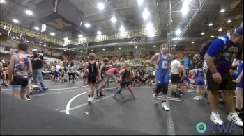 52 lbs Quarterfinal - LJ Gordon, Bridge Creek Youth Wrestling vs Jaxson Herzfeld, Newcastle Youth Wrestling