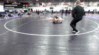 141 lbs Cons. Semi - Jazen Brown, Baker (Kan.) vs Channing Porter, Arizona Christian University