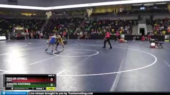 115 lbs Cons. Round 2 - Dakota Hastings, Nevada vs Taylor Atwell, Perry
