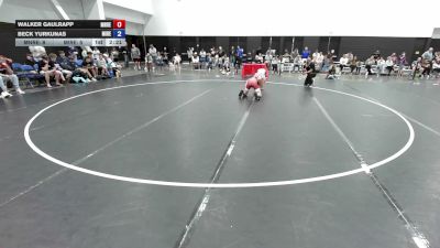 144 lbs Walker Gaulrapp, Minnesota Red vs Beck Yurkunas, Team Michigan Red