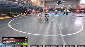 150 lbs Cons. Round 3 - Joshua Carroll, Plano vs Thomas Sherman, El Paso Chapin