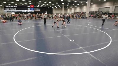 125 lbs Champ. Rd Of 32 - Jayden Jones, Nebraska Wrestling Academy vs Jolee Thomas, Shelton Wrestling Academy