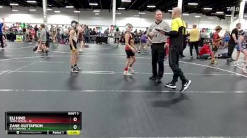 64 lbs Placement (4 Team) - Eli Hind, Terps Xpress vs Zane Gustafson, FL Scorpions