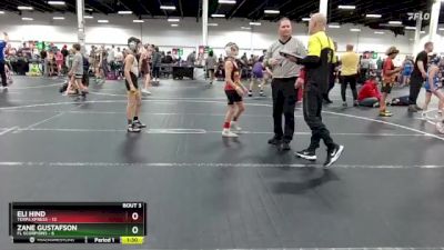 64 lbs Placement (4 Team) - Eli Hind, Terps Xpress vs Zane Gustafson, FL Scorpions