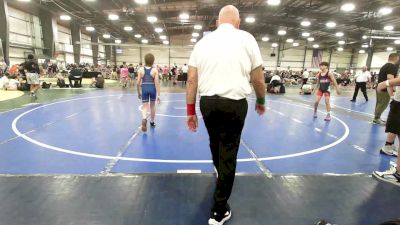 85 lbs Rr Rnd 2 - Harry Etter, RedNose Wrestling School - MS vs Ross Zimmerman, Mat Assassins Red - MS