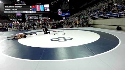 100 lbs Cons. Rd Of 32 - Juelz-King Brewick, CA vs Trent Carter, VA