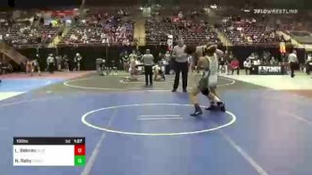 160 lbs Round Of 32 - Leon Belman, Unattached vs Niall Raby, West Valley High School