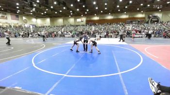 86 lbs Quarterfinal - Cason Romo, Ruby Mountain WC vs Mason Worden, Gold Rush Wrestling