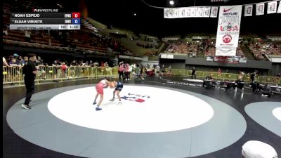 98 lbs Semis - Noah Espejo, Elite Force Wrestling Club vs Elijah Viruete, Inland Elite Wrestling Club
