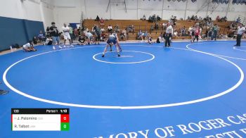 130 lbs Quarterfinal - Javian Palomino, The Snake Pit vs Ry Talbot, LV Bears WC