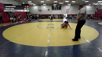 140 lbs Cons. Round 4 - Arthur Sepan, Terra Linda vs Brody Suba, Miramonte