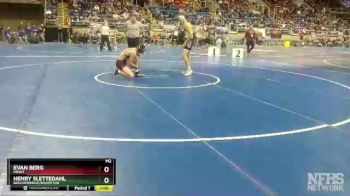 138 lbs Cons. Round 2 - Henry Slettedahl, Breckenridge/Wahpeton vs Evan Berg, Minot