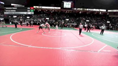 209 lbs Cons. Round 6 - Mason Terry, CPWA vs Kyle Zheng, BAM1