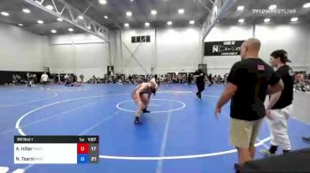 145 lbs Rr Rnd 1 - Angelina Hiller, PWC Athena (W) vs Nebi Tsarni, Misfits Kick Start