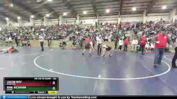 123 lbs Cons. Round 2 - Erik Richman, Union vs Jacob Roy, Riverton