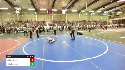 78 lbs Rr Rnd 3 - Colt Bartel, Durango Wrestling Club vs Royce Sellers, Grindhouse WC