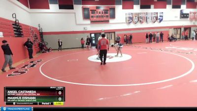 110 lbs Round 5 - Angel Castaneda, Victory Wrestling-Central WA vs Maximus Eismann, SelahFlo Vikings Wrestling