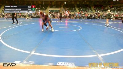 101 lbs Consi Of 8 #1 - Casen Becker, Black Fox Academy vs Davis Westendorf, Immortal Athletics WC