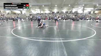 110 lbs Cons. Round 2 - Grayson Holland, Nolensville Wrestling Club vs Macon Morrow, TN Wrestling Academy