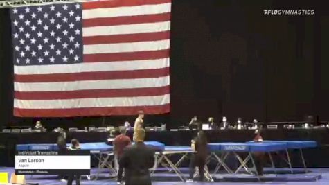 Van Larson - Individual Trampoline, Aspire - 2021 USA Gymnastics Championships
