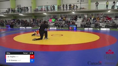 60kg Champ. Round 1 - Brandon Kaglea, Advanced WC vs Leo Docherty-Stamos, Sarnia Bluewater WC