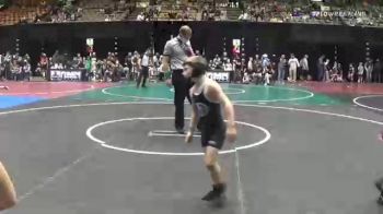 58 lbs Consi Of 8 #1 - Ryker Roe, West Central vs Blake Mestas, Valley WC