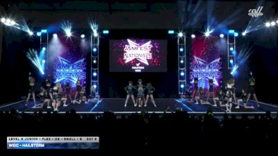 WIDC - HAILSTORM [2026 L2 Junior - Flex - D2 - Small - B DAY 2] 2026 JAMfest Cheer Super Nationals