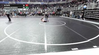 92 lbs Consi Of 4 - Dk Davis, SEK Elite vs Charles Hayworth, Willard Youth Wrestling