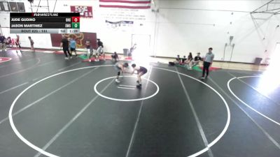 144 lbs 1st Place Match - Jude Gudino, Downey High School vs Jason Martinez, Silverback Wresting Club