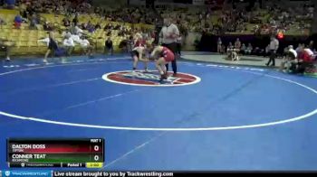 132 lbs Champ. Round 1 - Conner Teat, Richmond vs Dalton Doss, Tipton
