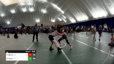 88 lbs Round 4 (10 Team) - Bayden Davis, DWA vs Hudson Barch, Michigan Gold Pittbulls