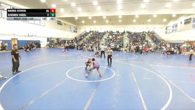 125 lbs Cons. Semi - Naima Ochoa, Legacy Wrestling Center vs Shenen ONeil, Team Thunder