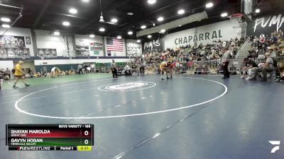 165 lbs 3rd Place Match - Shayan Marolda, Great Oak vs Gavyn Hogan, Temecula Valley