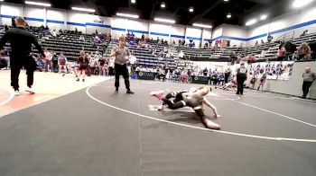 67 lbs 3rd Place - Cooper Ross, Tonkawa Takedown Club vs Casin Gurrea, OKC Saints Wrestling