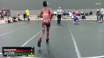 96 lbs Round 6 (10 Team) - Ashton Glasgow, Terps Xpress vs Sayge Herndon, Noke Wrestling RTC