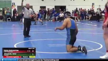 285 lbs Champ. Round 2 - Mason Slocum, Adrian vs Jose Armando Ferrer, Aurora