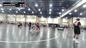 126 lbs Consi Of 4 - Christopher Smith, Wrestling University Club vs Alexander Esparza, Well Trained