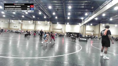 126 lbs Consi Of 4 - Christopher Smith, Wrestling University Club vs Alexander Esparza, Well Trained