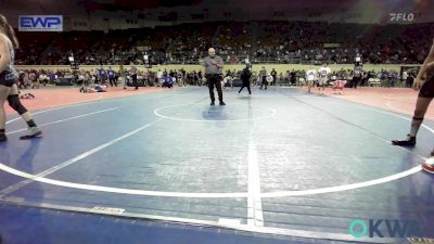 117 lbs Quarterfinal - McKenna Wilson, Hurricane Wrestling Academy vs Adlie Speer, Vinita Kids Wrestling