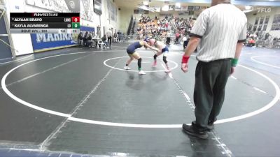 100 lbs Cons. Round 7 - Alyaah Bravo, Lancaster vs Kayla Alvarenga, Los Osos