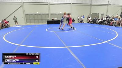 190 lbs Placement Matches (16 Team) - Ira Sittner, Colorado vs William Ward, North Dakota