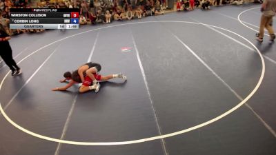 140 lbs Quarters - Winston Collison, Grynd vs Corbin Long, No Nonsense Wrestling