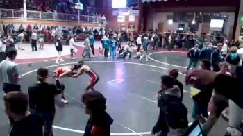 126 lbs Cons. Round 3 - Alexander Mendez, Othello vs Dane Lake, Flathead