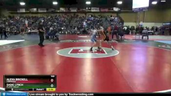 100 lbs Cons. Round 3 - Alexa Brickell, Coronado vs Sadie Lynch, Platte Valley
